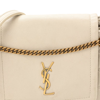 Saint Laurent Lambskin Quilted Monogram Mini Nolita Crema Soft 8 of 11