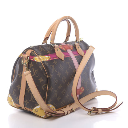 Louis Vuitton Monogram Summer Trunks Speedy Bandouliere 30 3 of 12