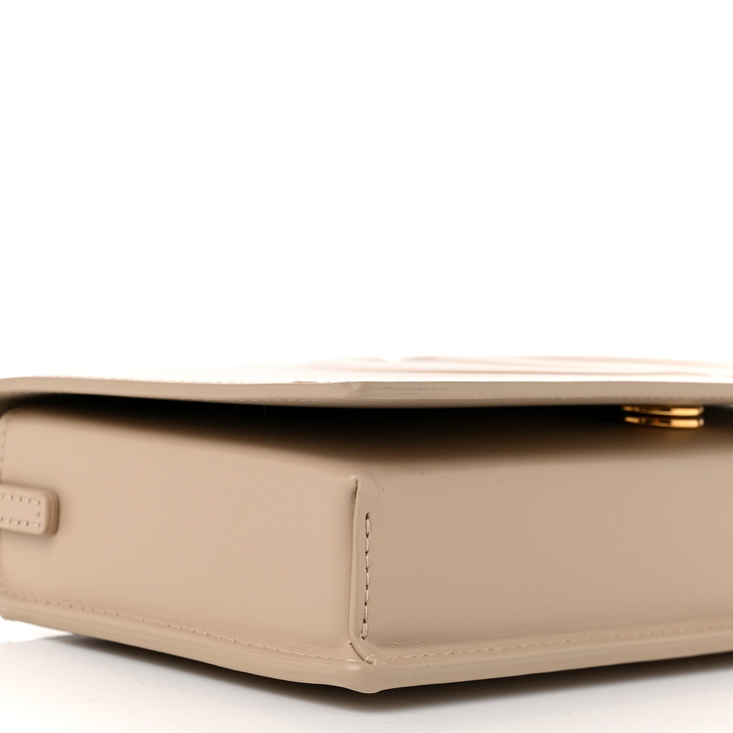 Christian Dior Calfskin CD Signature Clutch Caramel Beige 8 of 9
