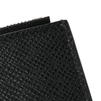 Louis Vuitton Taiga Coin Card Holder Black 9 of 9