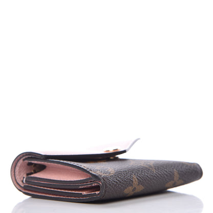 Louis Vuitton Monogram Zoe Wallet Rose Ballerine 4 of 8