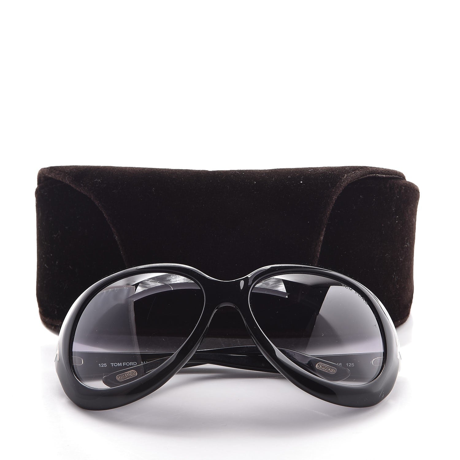 Tom Ford Marissa Sunglasses TF18 Black 9 of 9