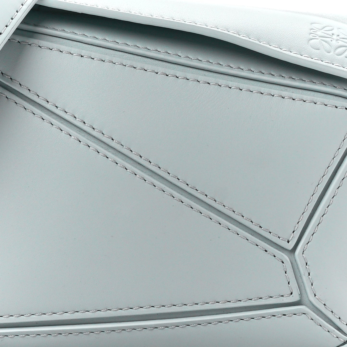 Calfskin Mini Puzzle Bag Iceberg