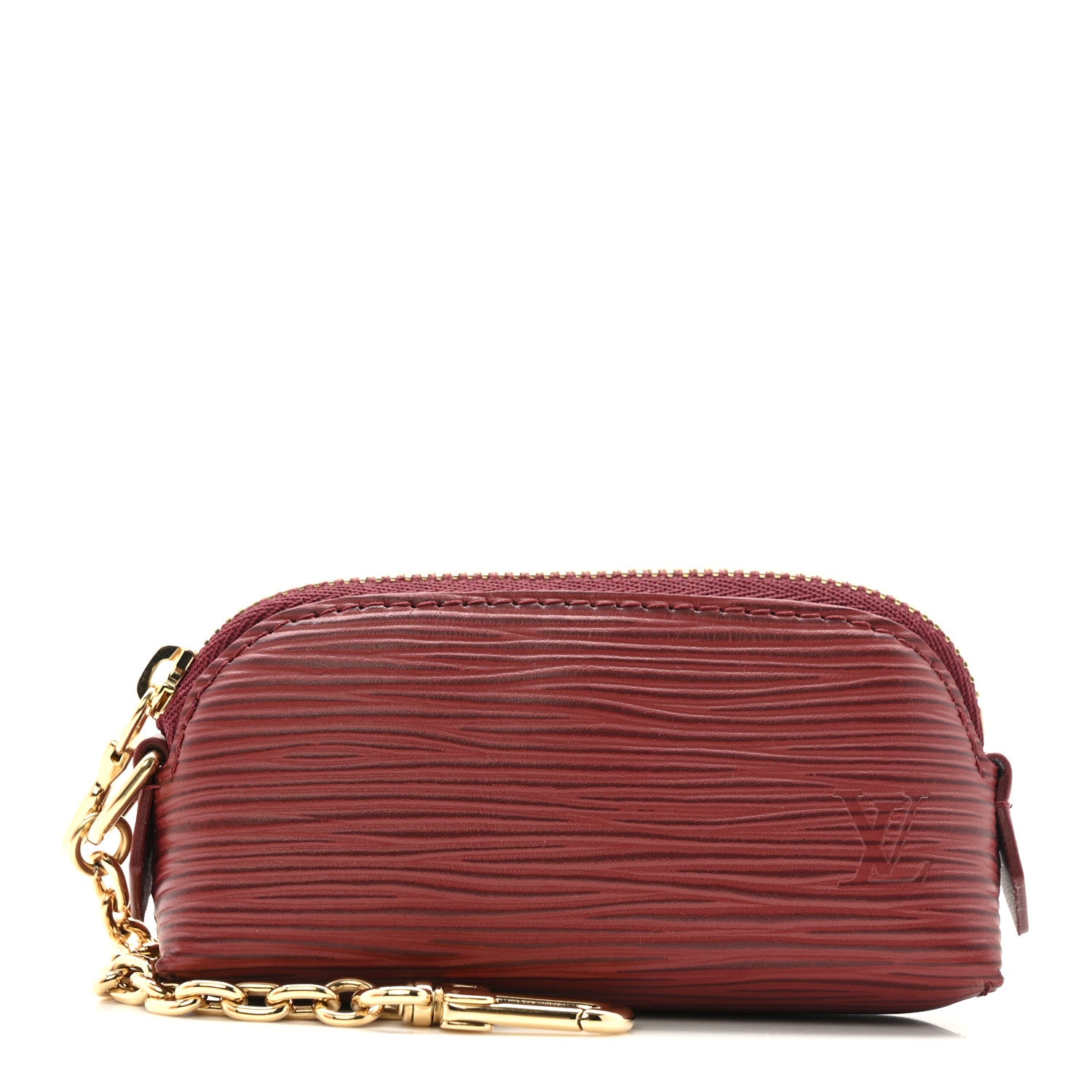 Louis Vuitton Epi Cosmetic Lipstick Pouch Monogram Rouge 1 of 8