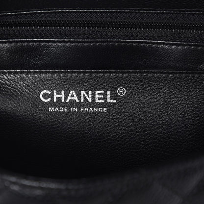 Chanel Caviar Quilted Jumbo Single Flap Black 6 of 11