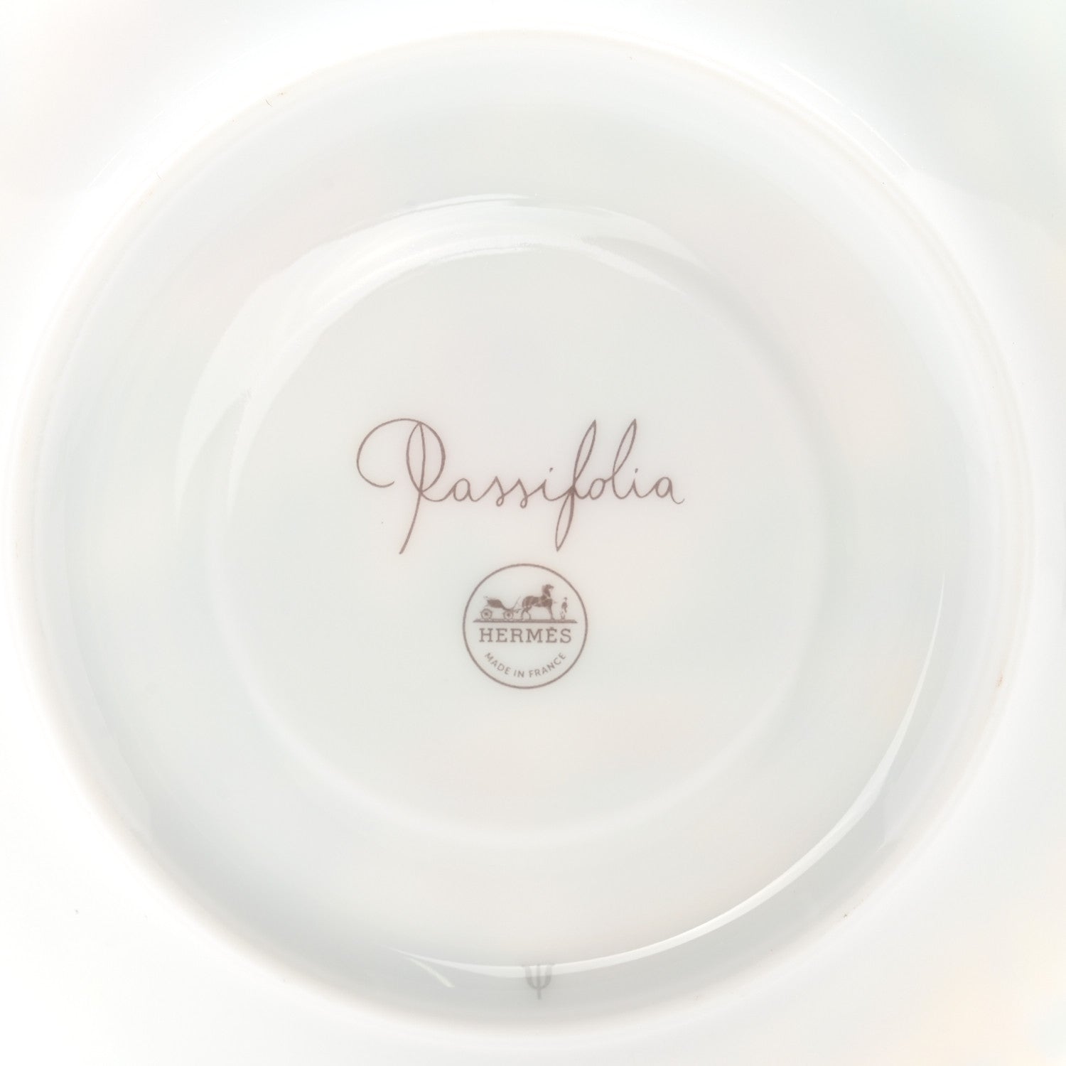 Hermes Porcelain Passifolia Tea Cup And Saucer 9 of 10