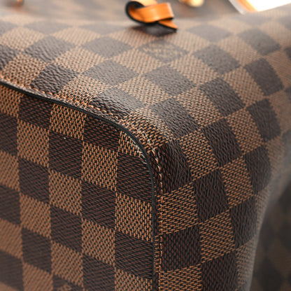 Louis Vuitton Damier Ebene Neonoe MM Safran 10 of 12