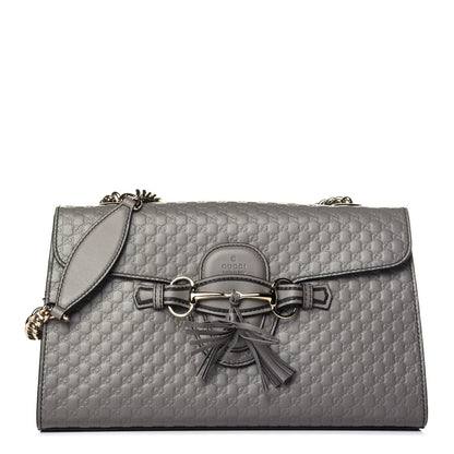 Gucci Soft Microguccissima Medium Emily Chain Shoulder Bag Loess 1 of 10