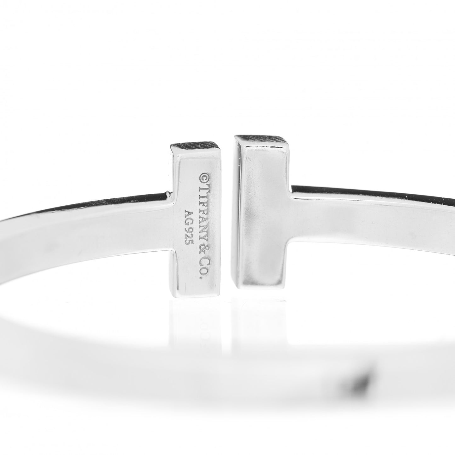 Sterling Silver T Square Bracelet