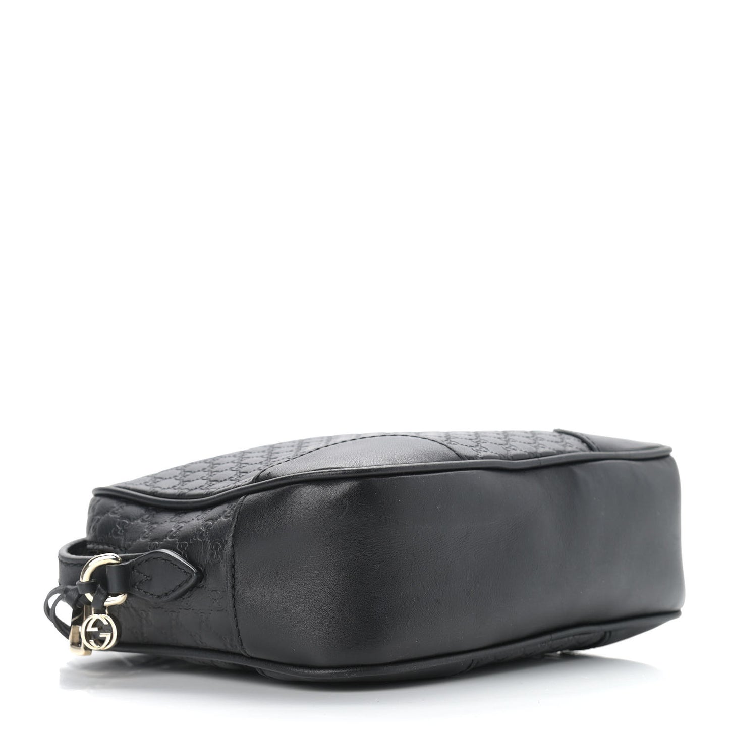 Microguccissima Mini Bree Messenger Bag Black