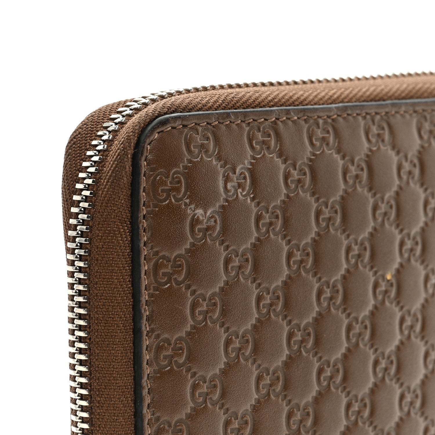 Gucci Shine Microguccissima Zip Around Organizer Wallet Acero 7 of 7