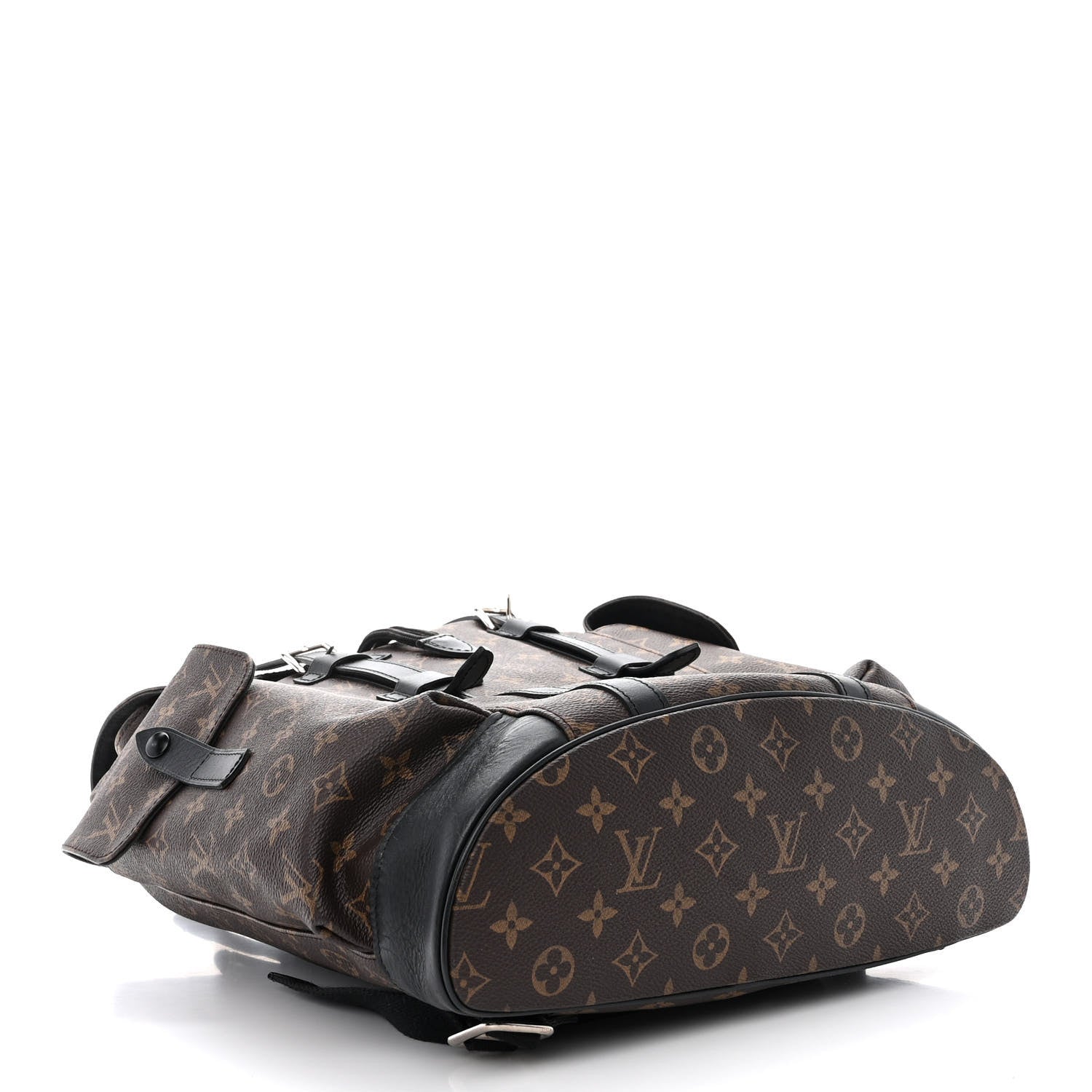 Louis Vuitton Monogram Macassar Christopher MM Backpack 4 of 12