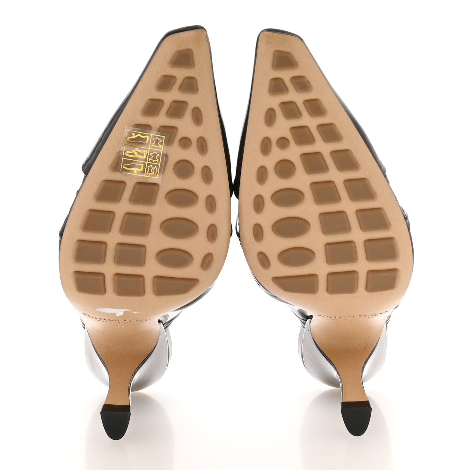 Bottega Veneta Patent Bunnie Mule Pumps 37 Fondant 6 of 8