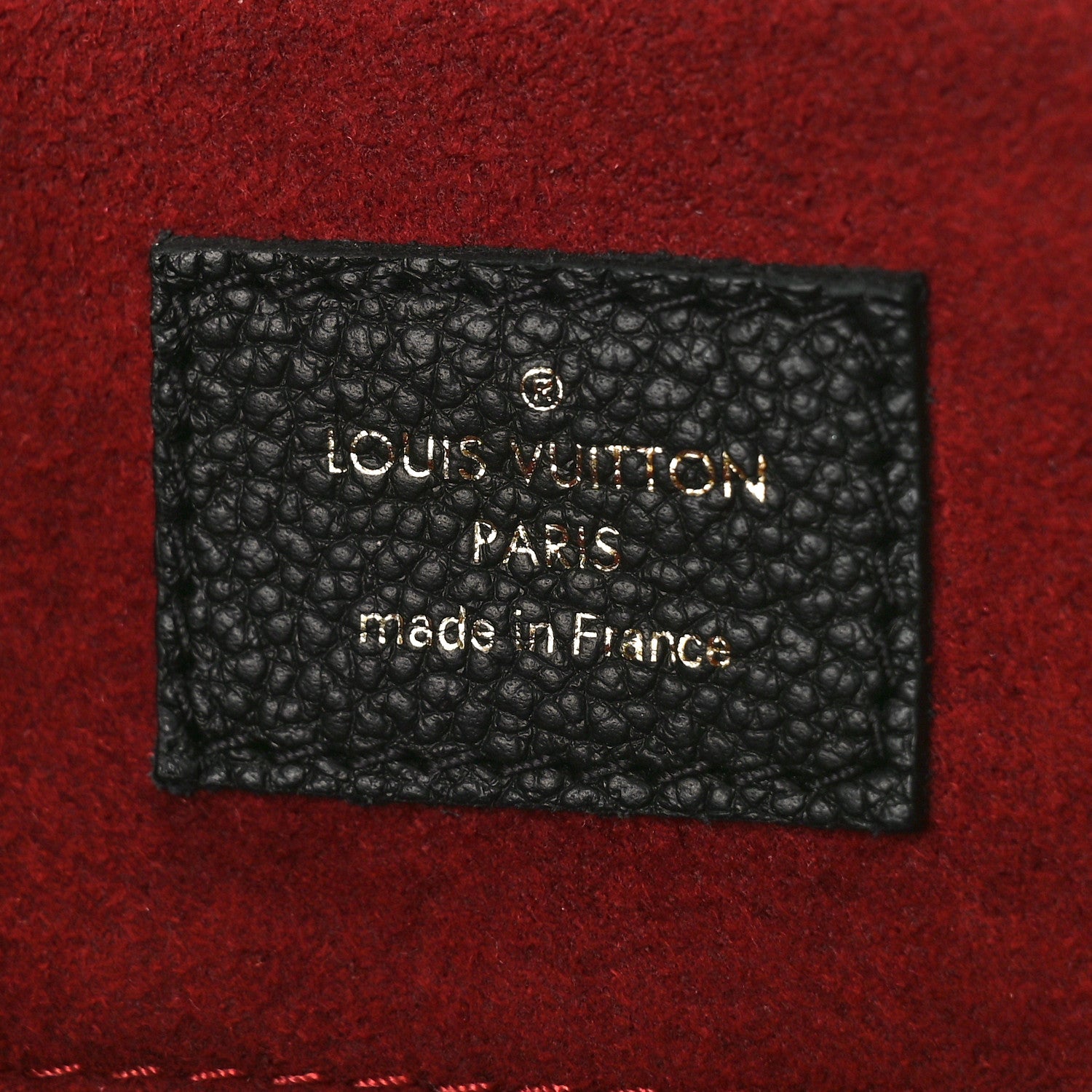 Louis Vuitton Empreinte Monogram Giant Speedy Bandouliere 25 Black Beige 7 of 9