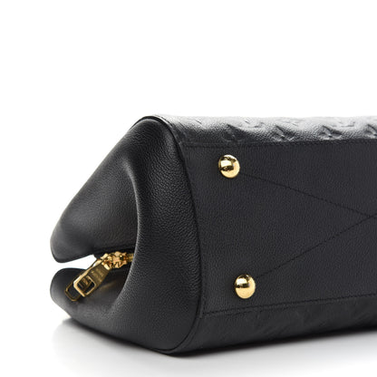 Louis Vuitton Empreinte Montaigne MM Black 7 of 9