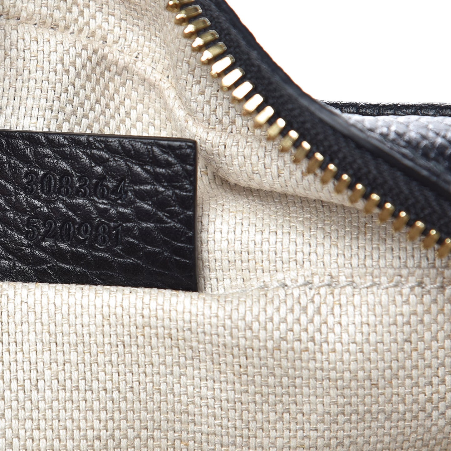 Pebbled Calfskin Small Soho Disco Bag Black