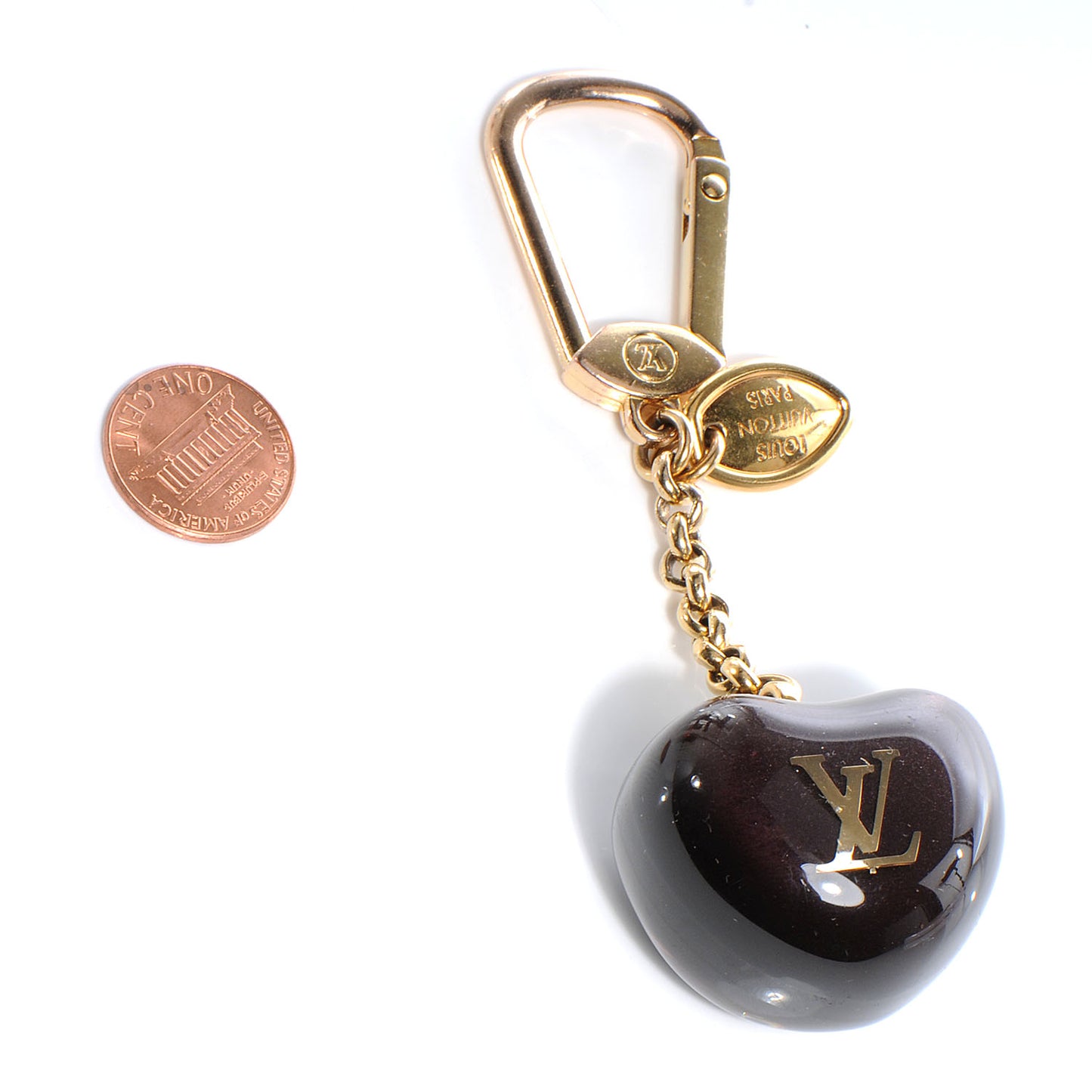 Key Holder Bag Charm Amarante