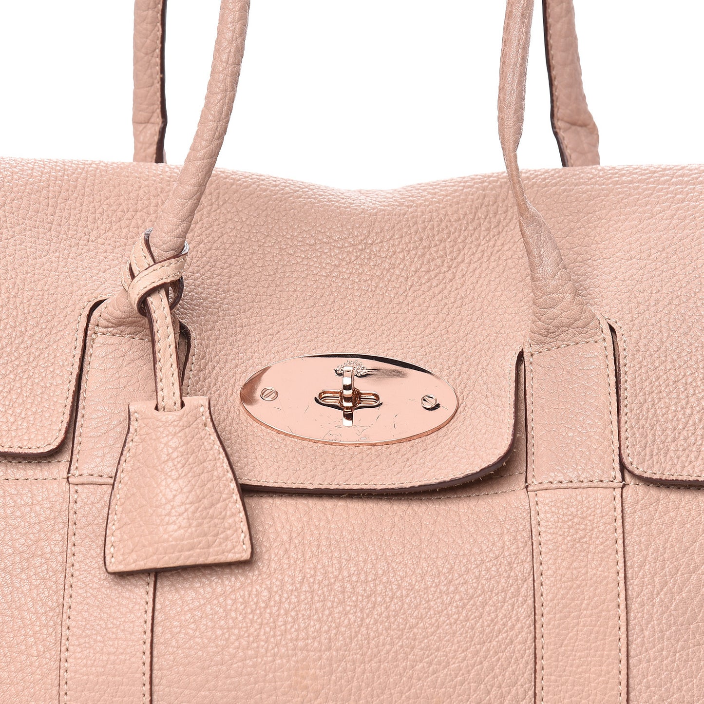 Natural Grain Calfskin New Bayswater Blush
