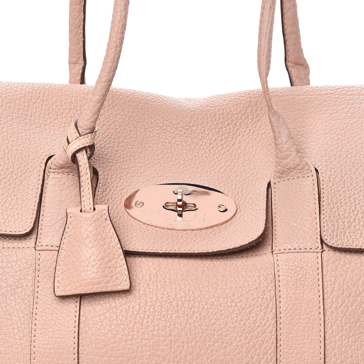 Mulberry Natural Grain Calfskin New Bayswater Blush 19 of 19