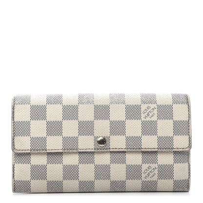 Louis Vuitton Damier Azur Sarah Wallet 1 of 11