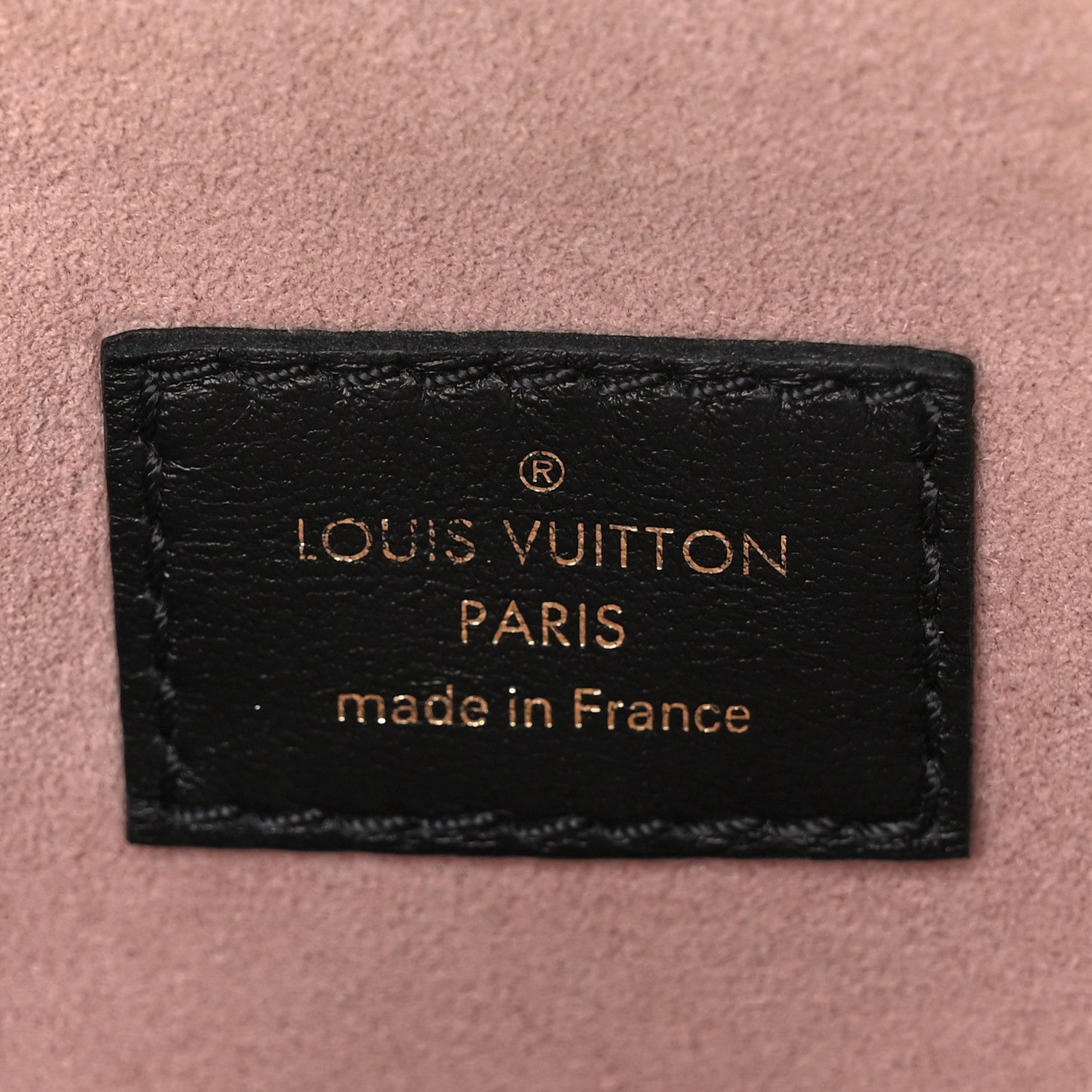 Louis Vuitton Lambskin Embossed Monogram Coussin PM Black 8 of 13