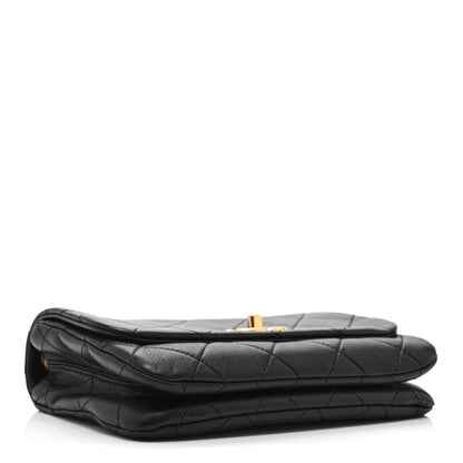 Chanel Lambskin Quilted Small Color Match Flap Black Multicolor 4 of 10