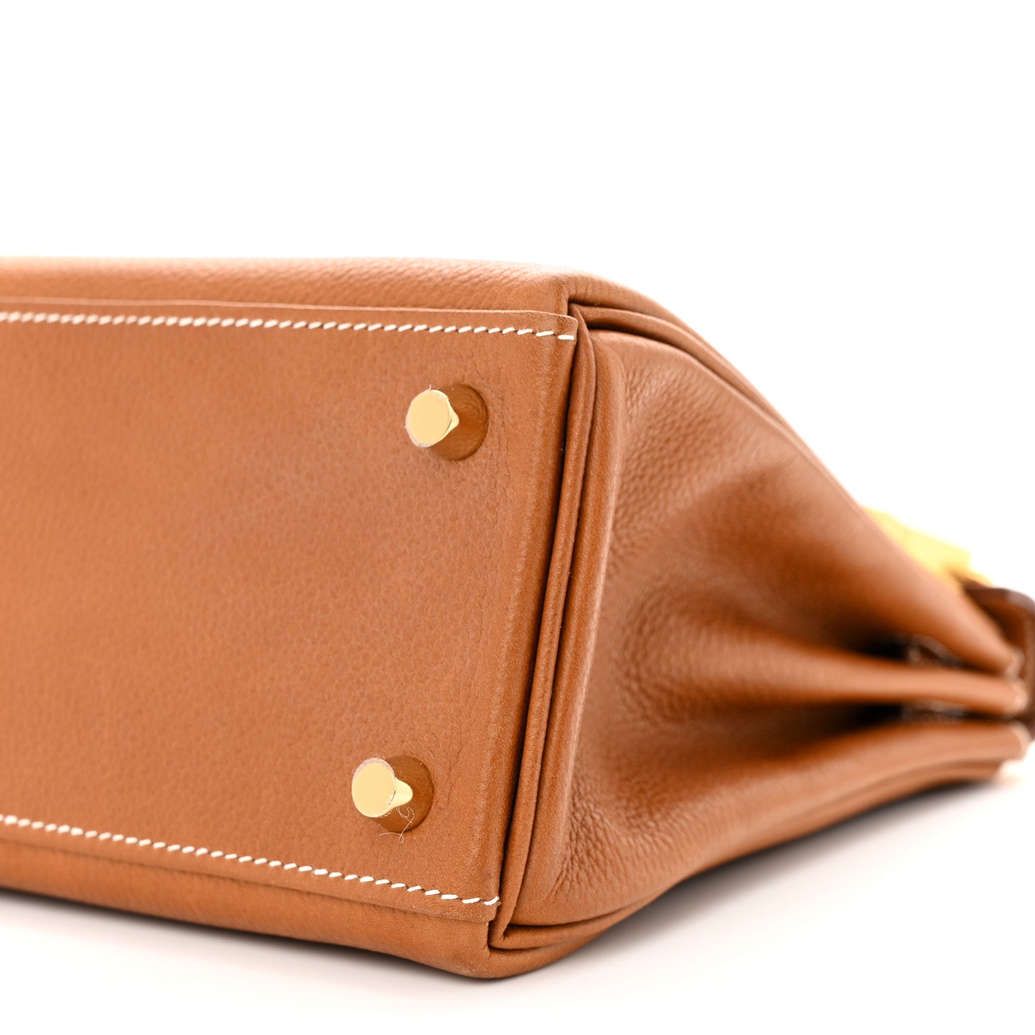 Hermes Barenia Faubourg Kelly Retourne 25 Fauve 10 of 12