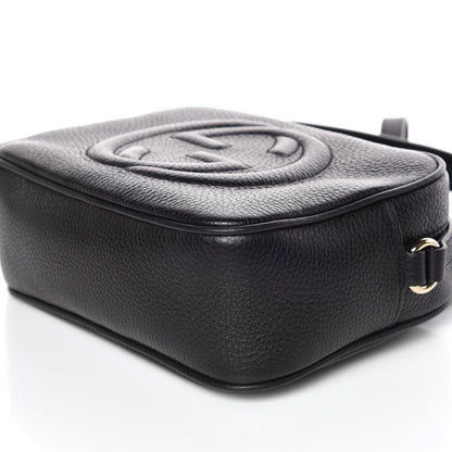 Gucci Pebbled Calfskin Small Soho Disco Bag Black 6 of 10