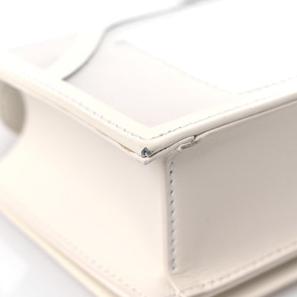 Alexander McQueen Calfskin Polyurethane Mini Jeweled Knuckle Satchel Clear White 8 of 18