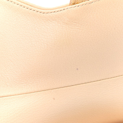 Christian Dior Grained Calfskin Saddle Bag Beige 10 of 12