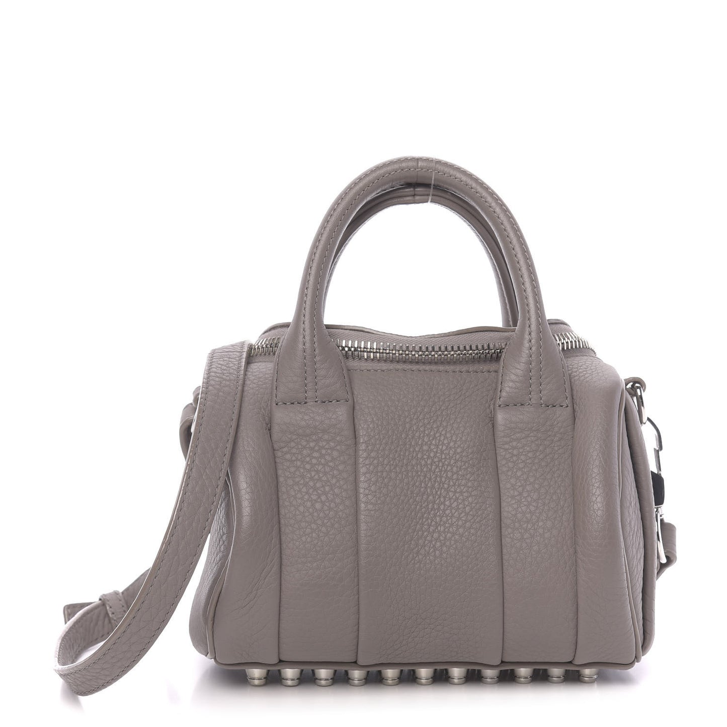Pebbled Lambskin Mini Rockie Mink Silver Hardware