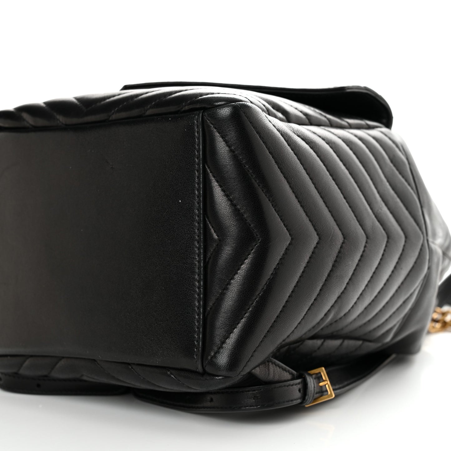 Lambskin Matelasse Monogram Joe Backpack Black