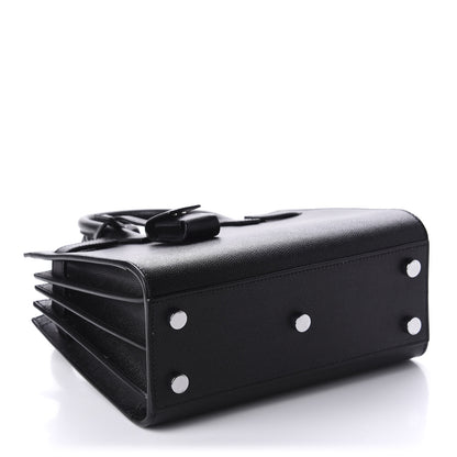Saint Laurent Grained Calfskin Nano Sac De Jour Black 4 of 10