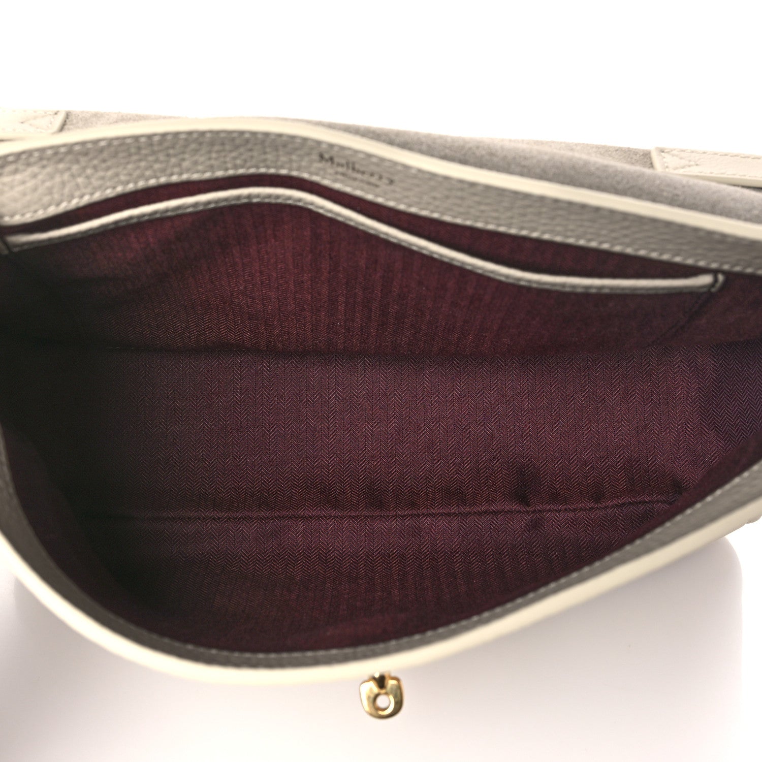 Mulberry Heavy Grain Calfskin Small Bryn Chalk 5 of 9