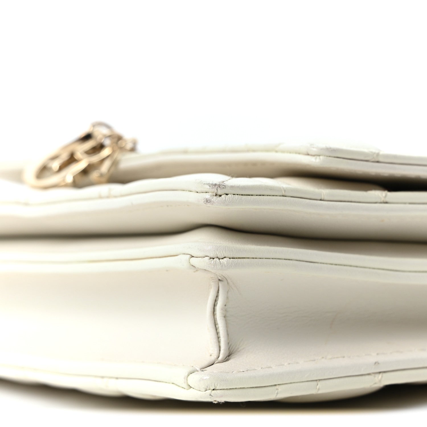 Christian Dior Lambskin Cannage Mini My Dior Bag Latte 10 of 11