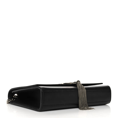 Saint Laurent Smooth Calfskin Medium Classic Monogram Kate Tassel Satchel Black 3 of 12