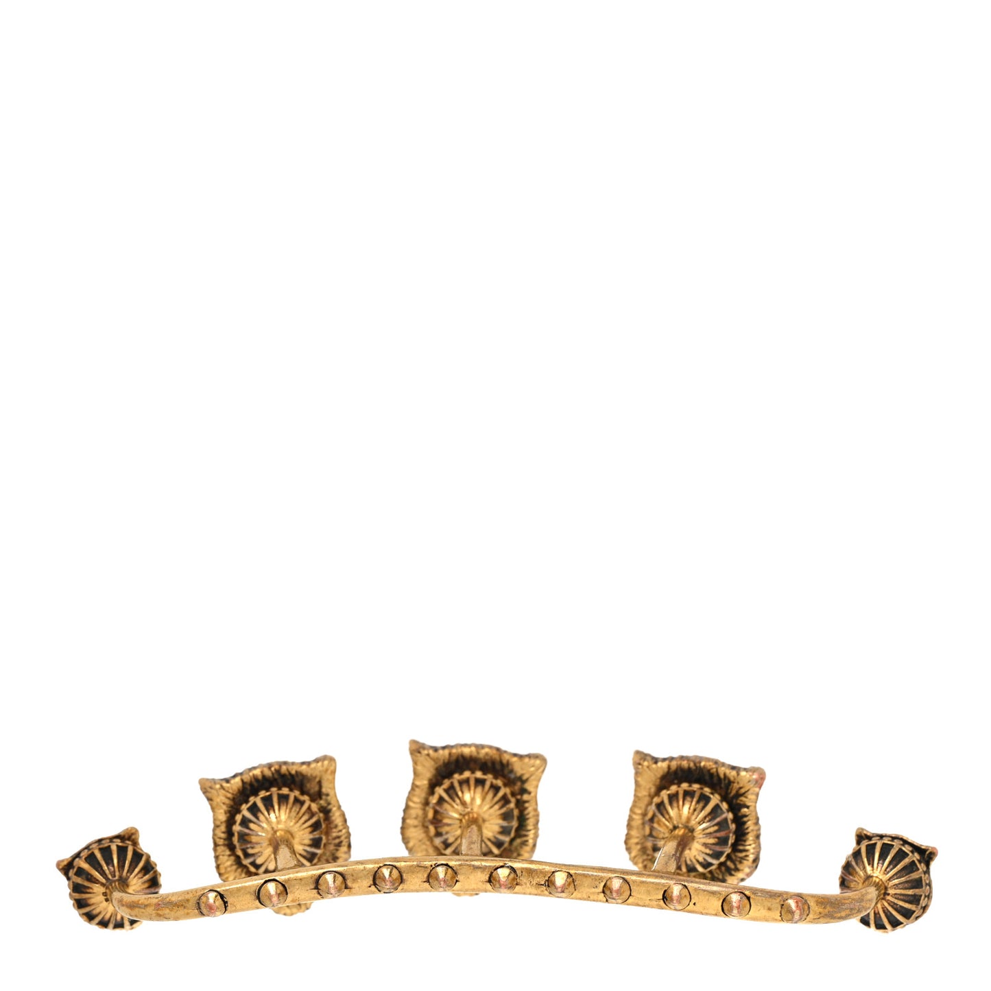 Metal Tiger Multi-Finger Ring Antique Gold
