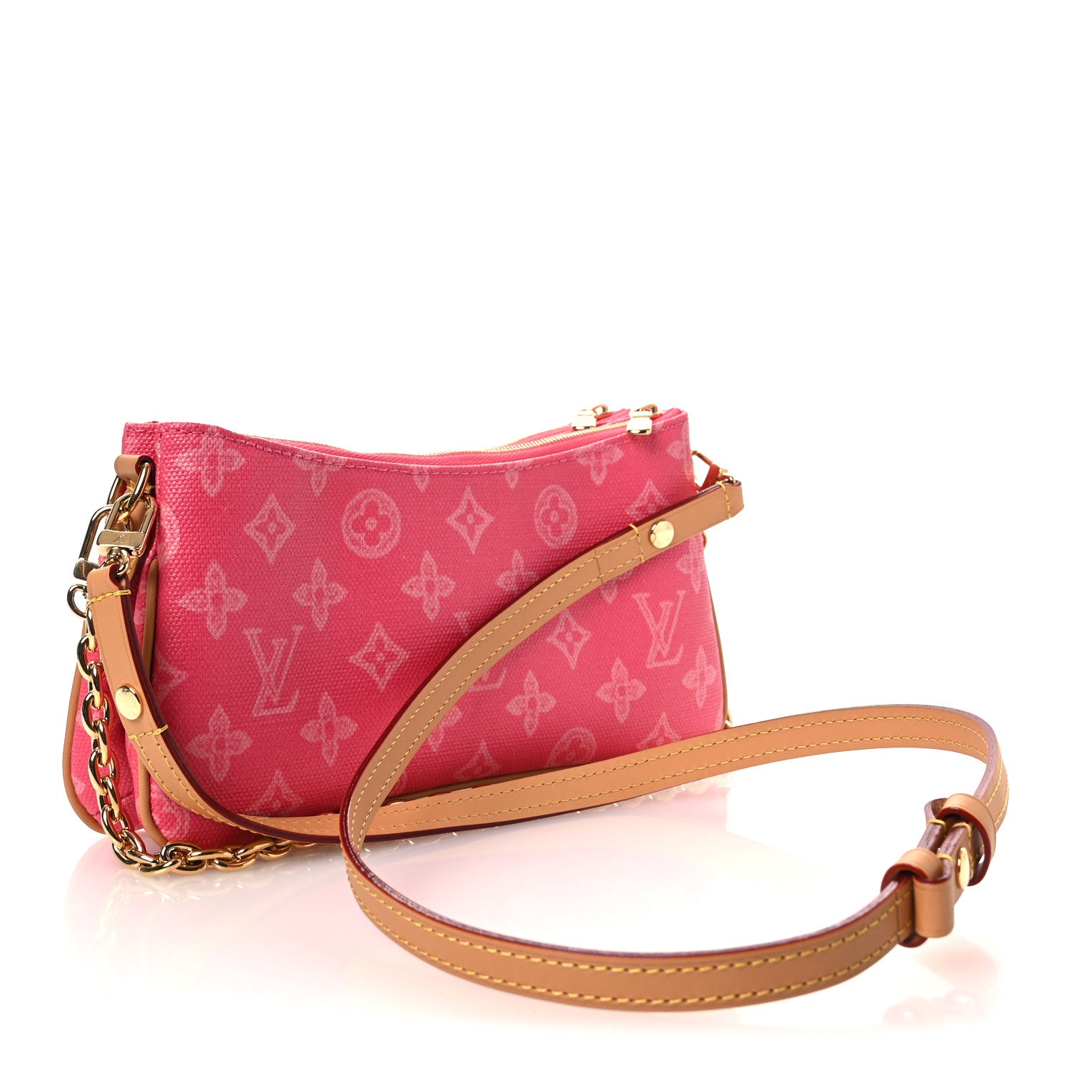 Louis Vuitton Monogram Origine Liv Pochette Rose Ruban 3 of 11