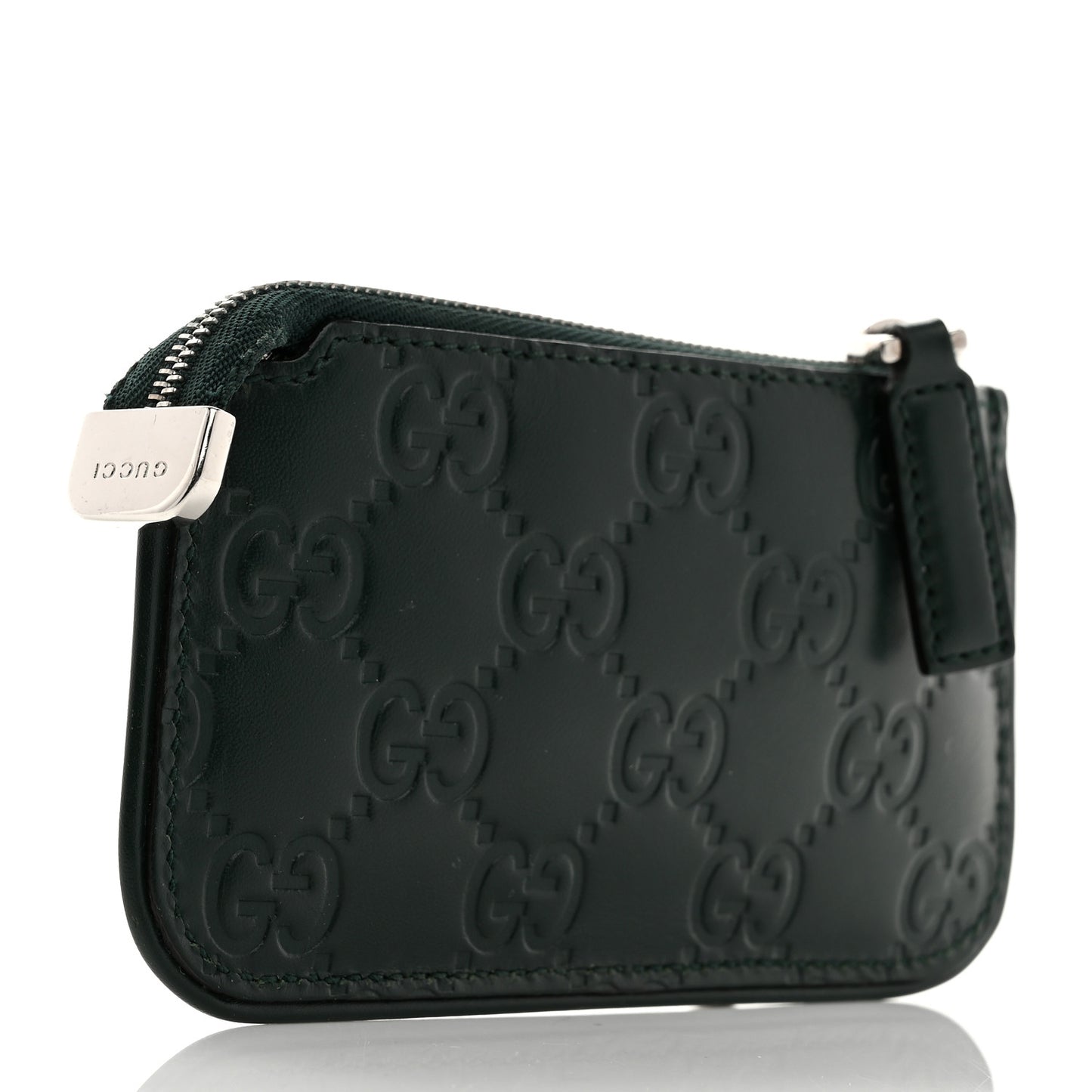 Guccissima Key Case Green
