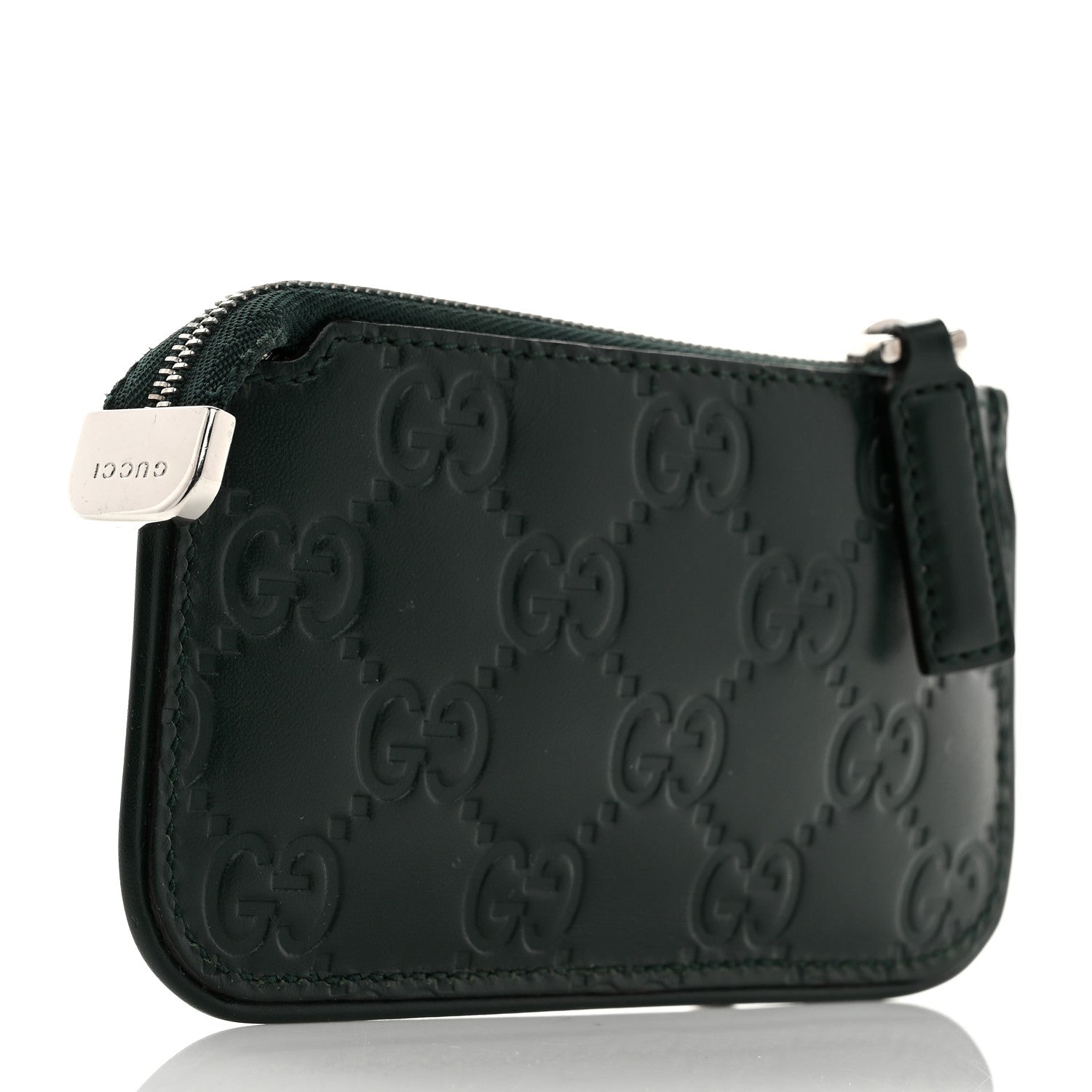 Gucci Guccissima Key Case Green 3 of 7