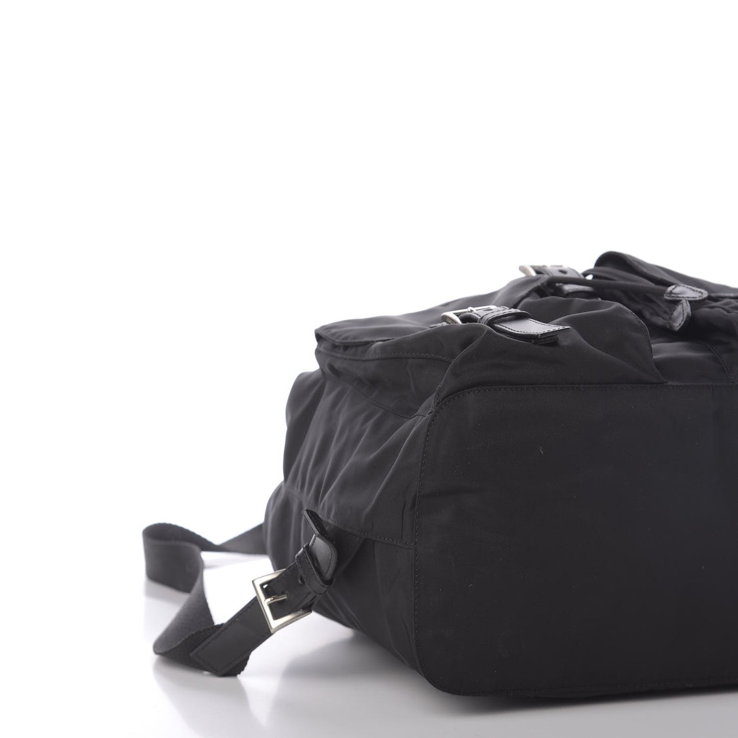Nylon Vela Medium Backpack Black