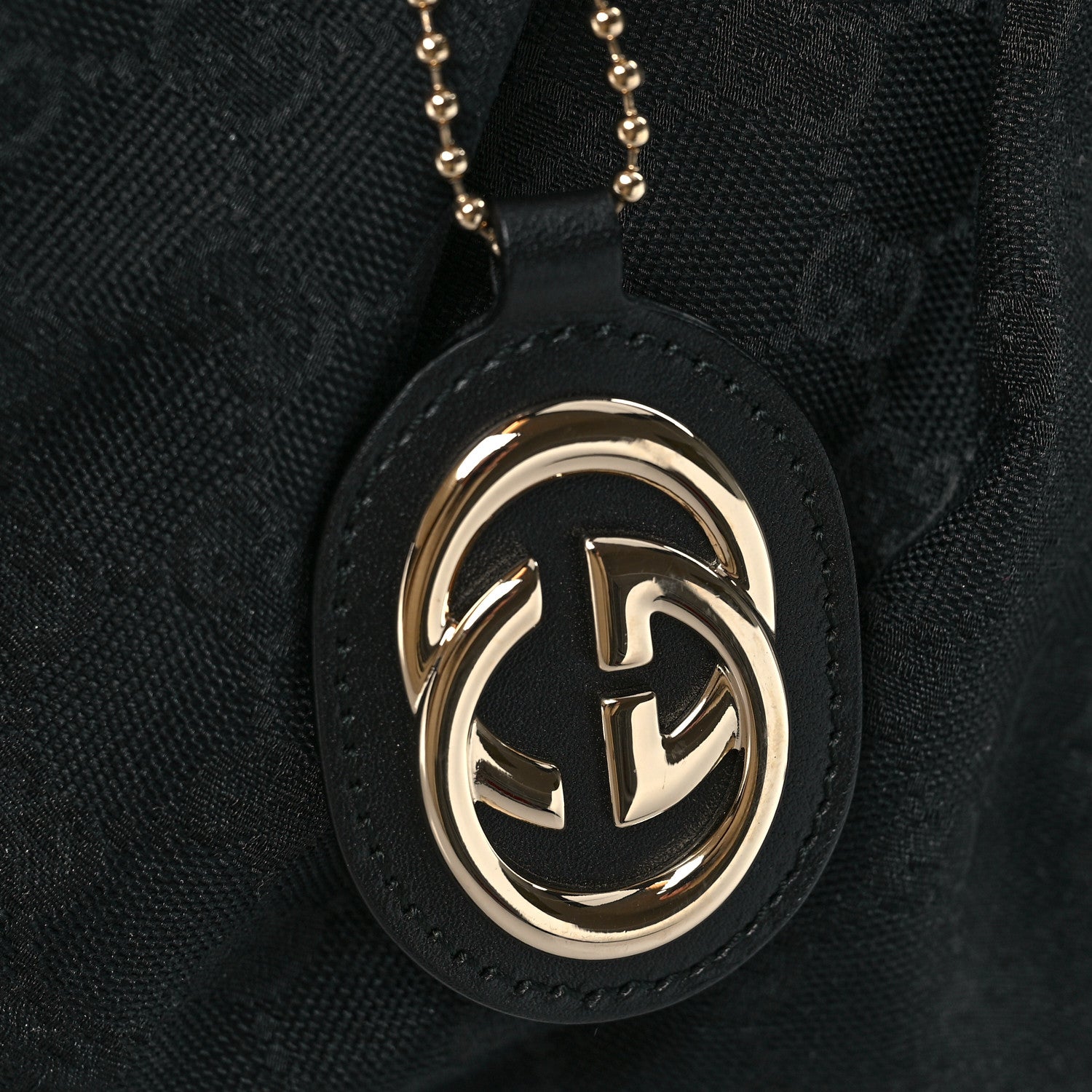 Gucci Monogram Medium Sukey Black 10 of 10