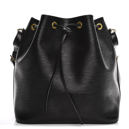 Louis Vuitton Epi Petit Noe Black 1 of 14