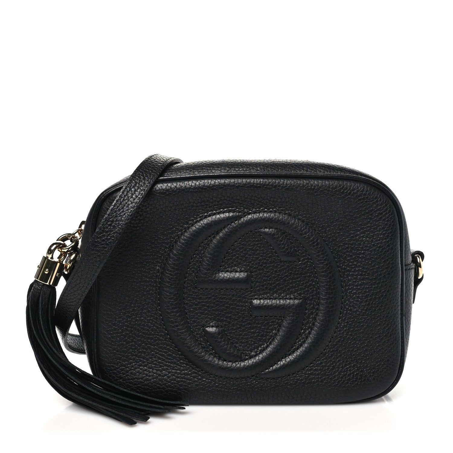 Gucci Pebbled Calfskin Small Soho Disco Bag Black 1 of 10
