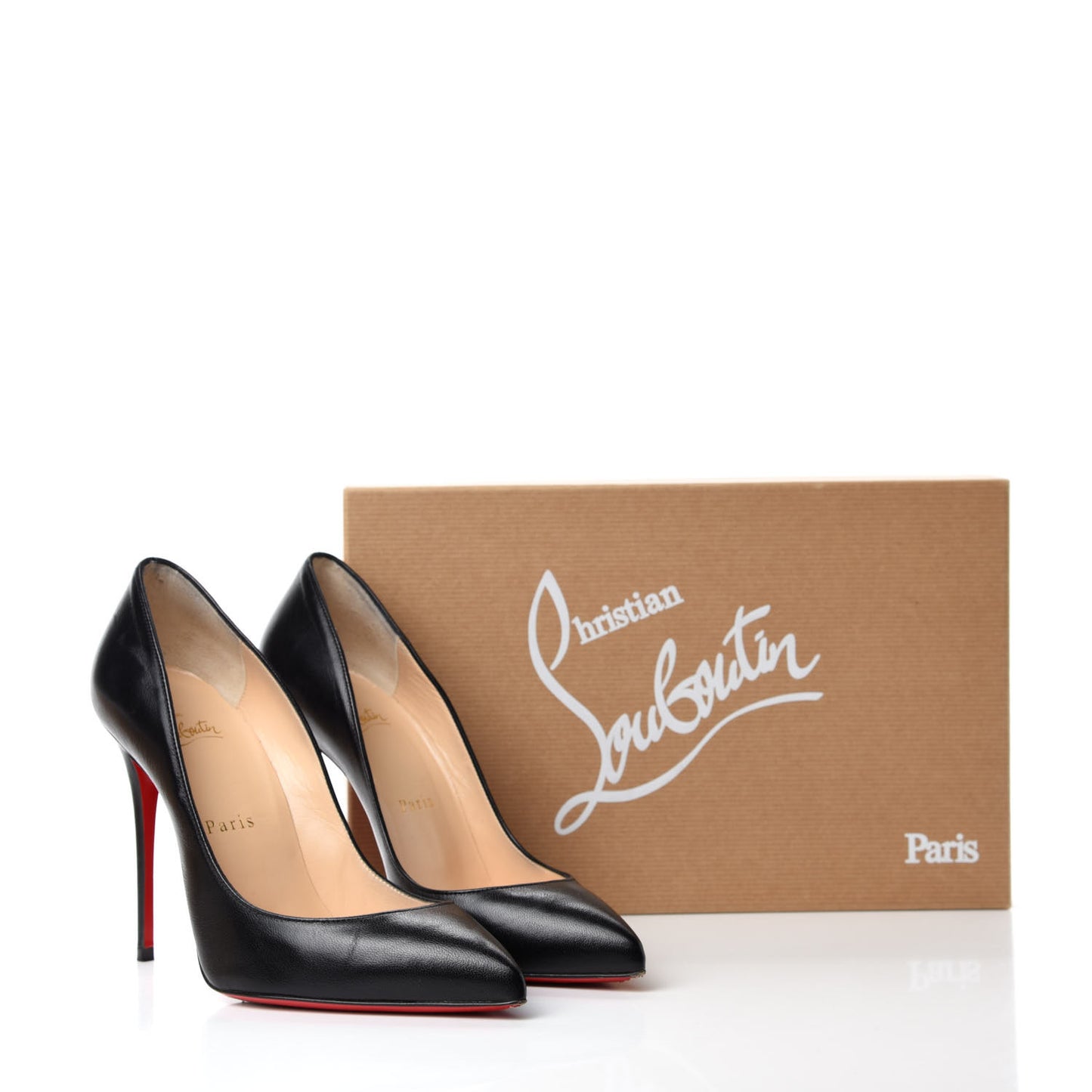 Shiny Nappa Pigalle Follies 100 Pumps 37 Black
