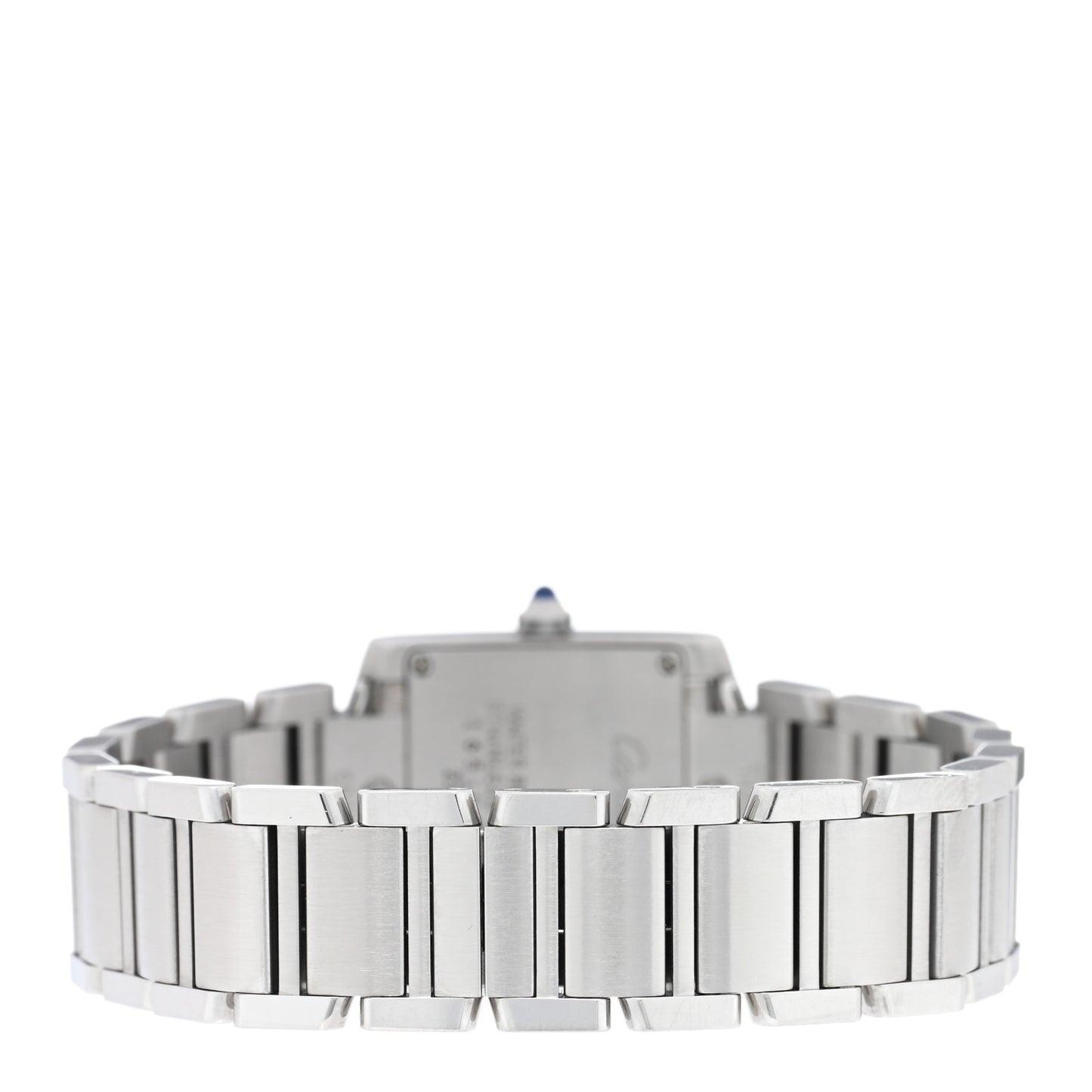 Stainless Steel 20mm Tank Francaise Quartz Watch