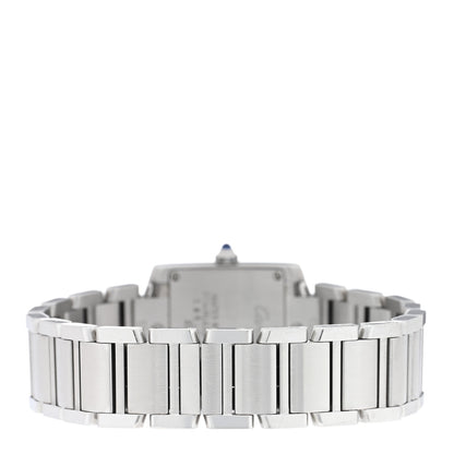 Cartier Stainless Steel 20mm Tank Francaise Quartz Watch 3 of 4