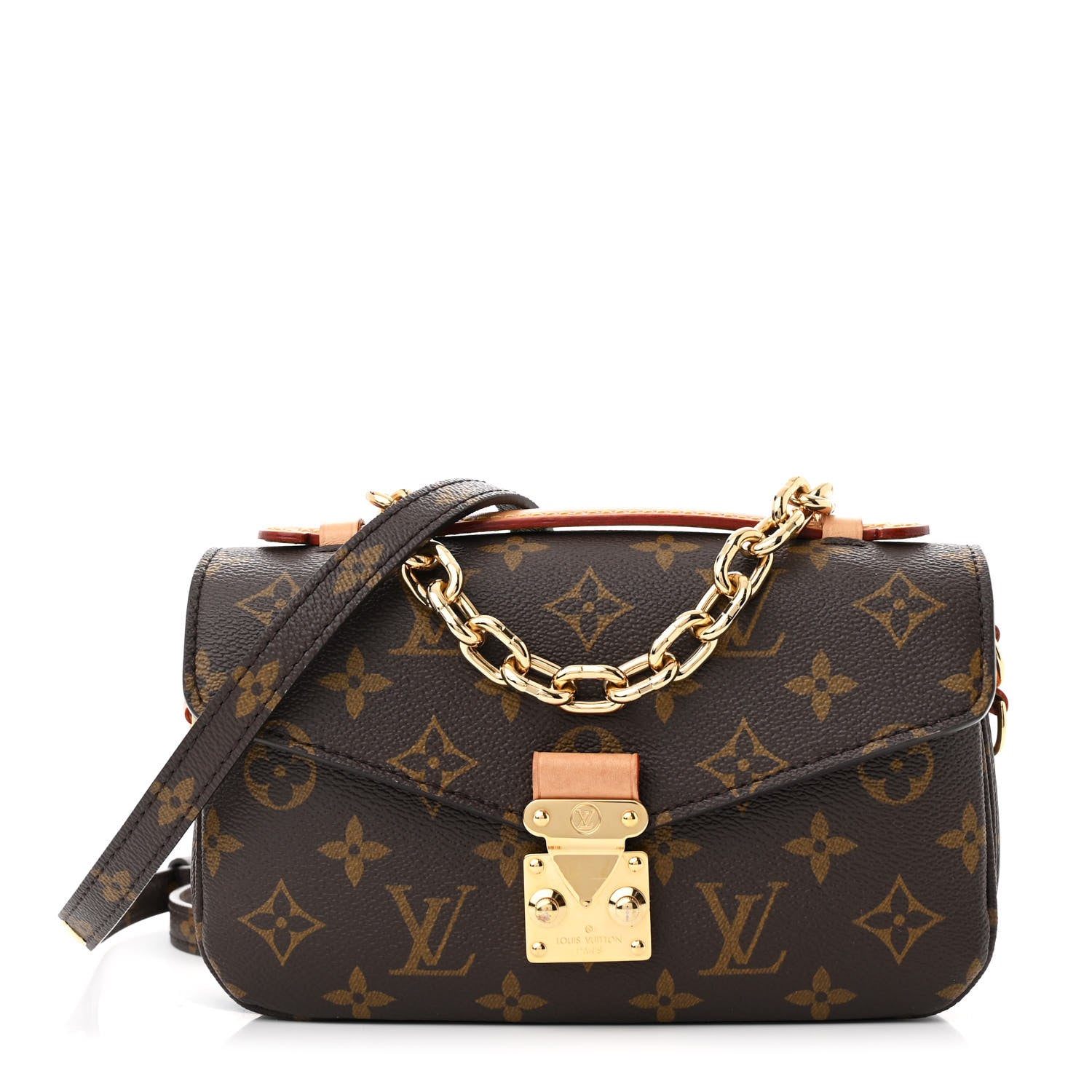 Louis Vuitton Monogram Pochette Metis East West 1 of 11