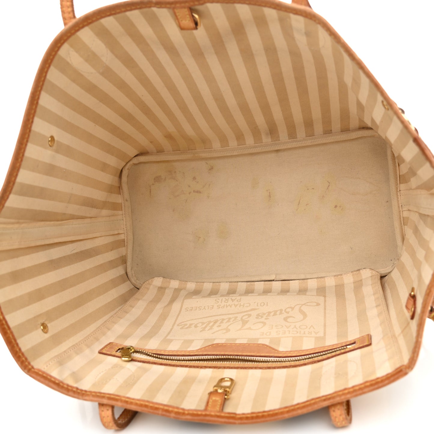 Monogram Rayures Neverfull MM