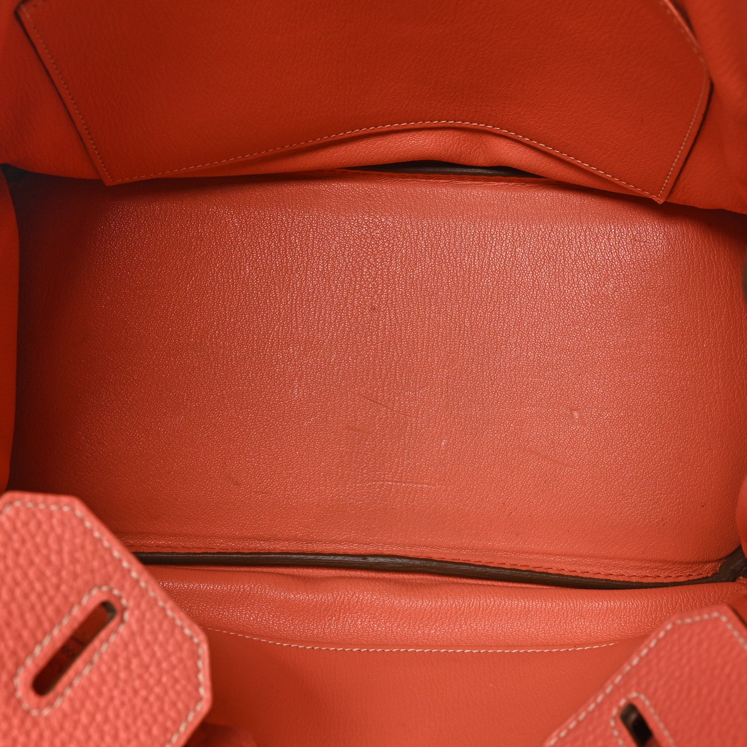 Hermes Togo BIRKIN 30 Crevette 5 of 10
